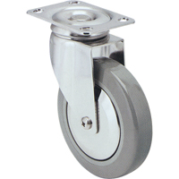 Caster, Swivel, 3" (76 mm), Rubber, 125 lbs. (57 kg.) Northern Industrial Supply Inc.