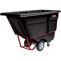 Chariot basculeur en acier, Poly&eacute;thyl&egrave;ne, 1 vg³, Capacit&eacute; de charge de 1250 lb Northern Industrial Supply Inc.