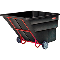 Chariot basculeur en acier, Poly&eacute;thyl&egrave;ne, 2 vg³, Capacit&eacute; de charge de 2300 lb Northern Industrial Supply Inc.