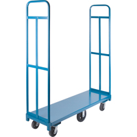 U-Boat Platform Truck, 60" L x 18" W, 1500 lbs. Capacity, Rubber Casters Northern Industrial Supply Inc.