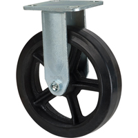 Mold-on Caster, Rigid, 8" (203.2 mm), Rubber, 660 lbs. (299 kg.) Northern Industrial Supply Inc.