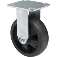 Roulettes haute temp&eacute;rature, Fixe, 6" (152,4 mm), Nylon, 880 lb (399 kg) Northern Industrial Supply Inc.