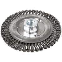 Stringer Bead Brush, 6" Dia., 0.022" Fill, 5/8"-11 Arbor, Steel Northern Industrial Supply Inc.