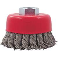 CK3201T Brosse fils nou&eacute;s torsad&eacute;s, 3" dia. x 5/8"-11 arbre Northern Industrial Supply Inc.