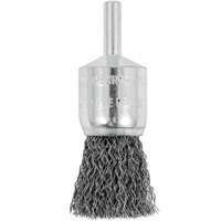 Brosse coupelle sertie mont&eacute;e sur tige, 3/4", Fils 0,012", Tige 1/4" Northern Industrial Supply Inc.
