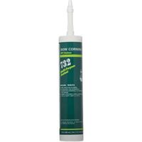 Scellant polyvalent &agrave; base de silicone Dowsil 732, 300 ml, Cartouche, Blanc Northern Industrial Supply Inc.