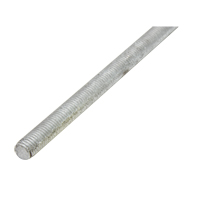 Tige filet&eacute;e, 1/4"-20, 36" lo, Galvanis&eacute;, Grade Calibre 2 Northern Industrial Supply Inc.
