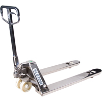 Transpalette manuel, Acier inoxydable, 48" lo x 27" la, Capacit&eacute; 5500 lb Northern Industrial Supply Inc.