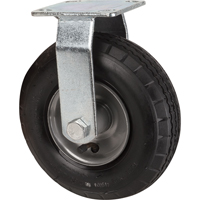 Roulettes pneumatiques, Fixe, 8" (203,2 mm), Pneumatique, 350 lb (158,8 kg) Northern Industrial Supply Inc.