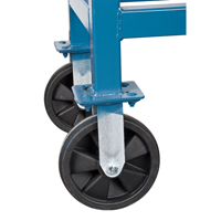Elevated Platform Trucks, 48" L x 24" W, 2000 lbs. Capacity, Nylon Casters Northern Industrial Supply Inc.
