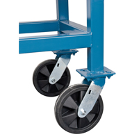 Elevated Platform Trucks, 48" L x 24" W, 2000 lbs. Capacity, Nylon Casters Northern Industrial Supply Inc.