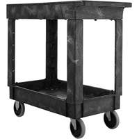 Chariot utilitaire avec poign&eacute;e, 2 tiers, 34" x 31-1/4" x 16", Capacit&eacute; 500 lb Northern Industrial Supply Inc.