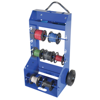 Chariot portatif pour mat&eacute;riaux bobin&eacute;s, Acier, 4 Montants, 29" la x 47-5/16" h x 21-7/8" p, Capacit&eacute; de 300 lb Northern Industrial Supply Inc.