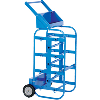 Chariot portatif pour mat&eacute;riaux bobin&eacute;s, Acier, 11 Montants, 19-1/2" la x 43-1/4" h x 17-1/2" p, Capacit&eacute; de 150 lb Northern Industrial Supply Inc.