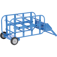 Chariot portatif pour mat&eacute;riaux bobin&eacute;s, Acier, 11 Montants, 19-1/2" la x 43-1/4" h x 17-1/2" p, Capacit&eacute; de 150 lb Northern Industrial Supply Inc.