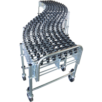Convoyeurs extensibles/flexibles, 18" la x 24' 8" lo, Capacit&eacute; de 226 lb par pi lin. Northern Industrial Supply Inc.