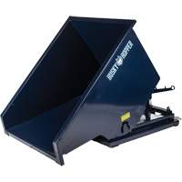 Self-Dumping Hopper, Steel, 2 cu.yd., Blue Northern Industrial Supply Inc.