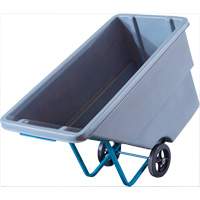Chariot basculeur en acier, Poly&eacute;thyl&egrave;ne, 0,625 vg³, Capacit&eacute; de charge de 850 lb Northern Industrial Supply Inc.