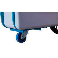 Chariot basculeur en acier, Poly&eacute;thyl&egrave;ne, 0,625 vg³, Capacit&eacute; de charge de 850 lb Northern Industrial Supply Inc.