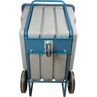 Chariot basculeur en acier, Poly&eacute;thyl&egrave;ne, 1,1 vg³, Capacit&eacute; de charge de 1250 lb Northern Industrial Supply Inc.
