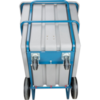 Chariot basculeur en acier, Poly&eacute;thyl&egrave;ne, 1,1 vg³, Capacit&eacute; de charge de 2000 lb Northern Industrial Supply Inc.