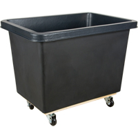 Tapered Wall Box Truck, Polyethylene, 43" L x 30" W x 33" H, 16 cu. ft. Volume, 500 lbs. Capacity Northern Industrial Supply Inc.