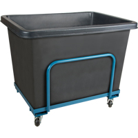 Tapered Wall Box Truck, Polyethylene, 43" L x 30" W x 33" H, 16 cu. ft. Volume, 800 lbs. Capacity Northern Industrial Supply Inc.