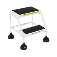 Stop-Step Ladders, 2 Steps, 16" Step Width, 18-9/16" Platform Height, Steel Northern Industrial Supply Inc.