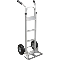 Knocked Down Hand Truck, Dual Handle, Aluminum, 50-5/8" Height, 500 lbs. Capacity Northern Industrial Supply Inc.