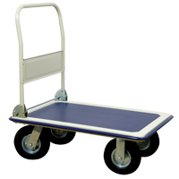 Folding Handle Platform Truck, Steel, 660 lbs., 35" L x 23" W, 43.5" High Northern Industrial Supply Inc.