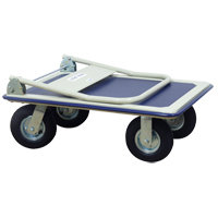 Folding Handle Platform Truck, Steel, 660 lbs., 35" L x 23" W, 43.5" High Northern Industrial Supply Inc.