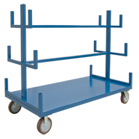 Support mobile pour tuyaux & barres, Acier, 48" la x 36" p x 60" h, Capacit&eacute; de 3000 lb Northern Industrial Supply Inc.