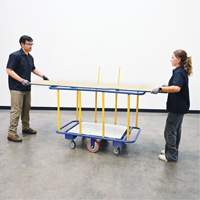 Chariot horizontal pour panneaux, 63-7/16" x 28-1/2" x 40-15/16", Capacit&eacute; 2000 lb Northern Industrial Supply Inc.