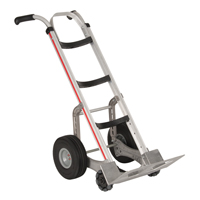Diable autostabilisant, Prise Double, Aluminium, Hauteur de 55'', Capacit&eacute; 500 lb Northern Industrial Supply Inc.