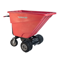 Chariot &agrave; bascule motoris&eacute;, Capacit&eacute; 13.5 cu.ft., 45" h x 33-1/2" la x 68" p Northern Industrial Supply Inc.