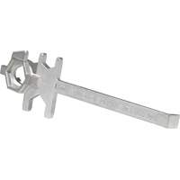 Drum Wrench, 3/4"/2" Opening, 9-1/2" Handle, Stainless Steel Northern Industrial Supply Inc.