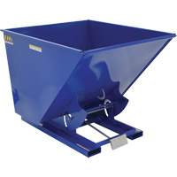 Self-Dumping Hopper, Steel, 2 cu.yd., Blue Northern Industrial Supply Inc.