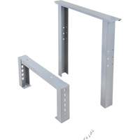 Pattes d'&eacute;tabli pour service industriel, Acier, 24" p x 34" h, Simple Northern Industrial Supply Inc.