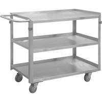 Industrial Grade Shelf Cart, 3 Tiers, 16-3/4" W x 34" H x 30-7/16" D, 600 lbs. Capacity Northern Industrial Supply Inc.