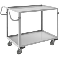 Industrial Grade Shelf Cart, 2 Tiers, 22-1/2" W x 36-1/2" H x 42-7/16" D, 600 lbs. Capacity Northern Industrial Supply Inc.