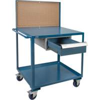 Chariot de service mobile, 2 Tiers, 24" la x 57" h x 40" p, Capacit&eacute; 1200 lb Northern Industrial Supply Inc.