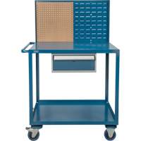 Chariot de service mobile, 2 Tiers, 24" la x 57" h x 40" p, Capacit&eacute; 1200 lb Northern Industrial Supply Inc.