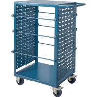 Chariot mobile pour mat&eacute;riaux bobin&eacute;s, Acier, 6 Montants, 21" la x 48" h x 38" p, Capacit&eacute; de 1200 lb Northern Industrial Supply Inc.