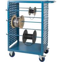 Chariot mobile pour mat&eacute;riaux bobin&eacute;s, Acier, 6 Montants, 21" la x 48" h x 38" p, Capacit&eacute; de 1200 lb Northern Industrial Supply Inc.