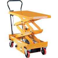 DC Powered Hydraulic Scissor Lift Elevating Cart, Steel, 39-3/4" L x 20-1/2" W, 1000 lbs. Capacity Northern Industrial Supply Inc.