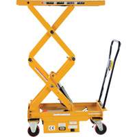 DC Powered Hydraulic Scissor Lift Elevating Cart, Steel, 39-3/4" L x 20-1/2" W, 1000 lbs. Capacity Northern Industrial Supply Inc.