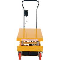 DC Powered Hydraulic Scissor Lift Elevating Cart, Steel, 39-3/4" L x 20-1/2" W, 1000 lbs. Capacity Northern Industrial Supply Inc.