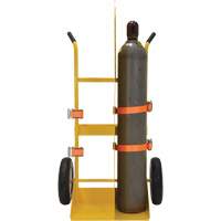Chariot pour chalumeau et bouteille &agrave; gaz, Roues Rempli de mousse, Base de 23-13/16" la x 22-13/16" lo, 500 lb Northern Industrial Supply Inc.