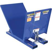 Open Sided Hopper, Steel, 1 cu.yd., Blue Northern Industrial Supply Inc.
