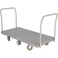 Chariot &agrave; plateforme en plastique robuste, 60" lo x 30" la, 3000 lb cap, Roues Polyur&eacute;thane Northern Industrial Supply Inc.